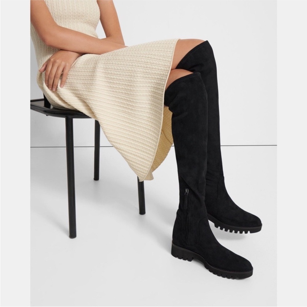Theory Over-The-Knee Boot in Faux Leather boots